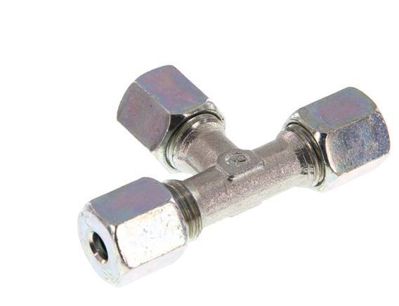 6S Anillo de corte en T de acero galvanizado 630 Barra DIN 2353