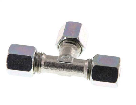 6S Anillo de corte en T de acero galvanizado 630 Barra DIN 2353