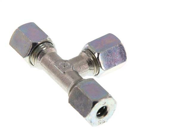 6S Anillo de corte en T de acero galvanizado 630 Barra DIN 2353