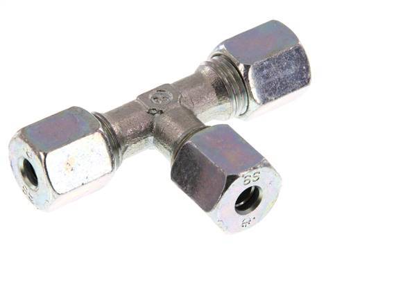 6S Anillo de corte en T de acero galvanizado 630 Barra DIN 2353