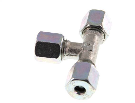 6S Anillo de corte en T de acero galvanizado 630 Barra DIN 2353