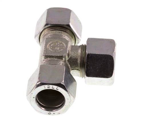 12LL Anillo de corte en T de acero galvanizado 100 Bar DIN 2353