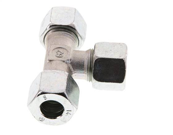 anillo de corte en T de acero galvanizado 14S 630 barra DIN 2353
