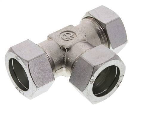 anillo de corte en T de acero galvanizado 35L 160 Bar DIN 2353