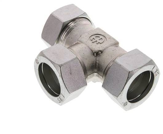 anillo de corte en T de acero galvanizado 35L 160 Bar DIN 2353