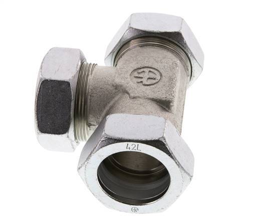 anillo de corte en T de acero galvanizado 42L 160 Bar DIN 2353