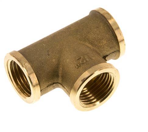 G 1/2'' Tee de latón 16 Bar