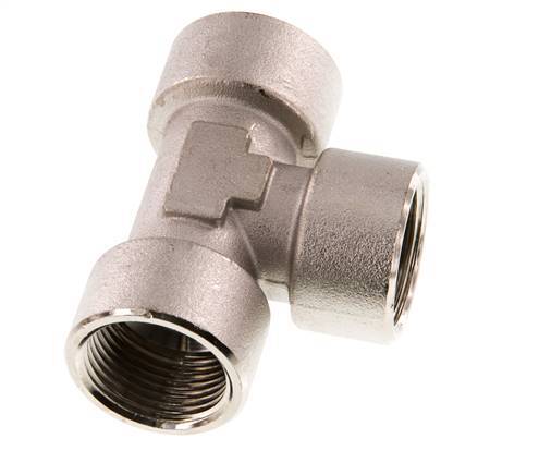 G 3/4'' T de latón niquelado 16 Bar