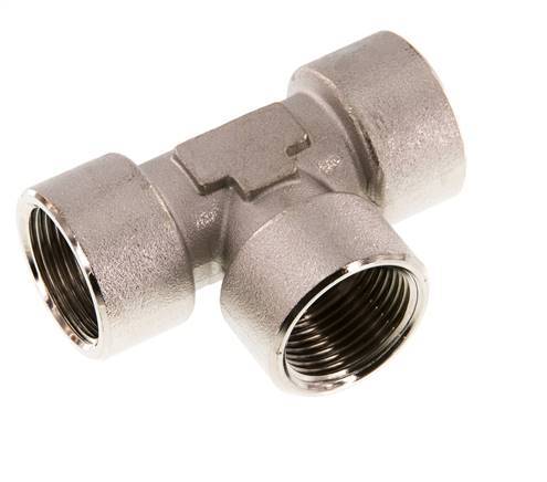 G 3/4'' T de latón niquelado 16 Bar