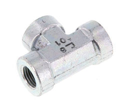 G 1/4'' T de acero galvanizado 350 Bar - Hidráulico