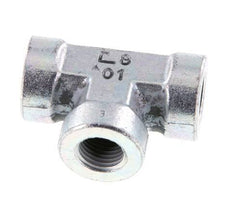 G 1/4'' T de acero galvanizado 350 Bar - Hidráulico