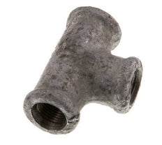 Rp 1/8'' Zinc plated Cast iron Tee 25 Bar [2 Pieces]