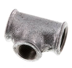 Rp 3/4'' x Rp 1/2'' Zinc plated Cast iron Tee 25 Bar [2 Pieces]