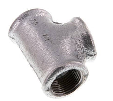 Rp 3/4'' Zinc plated Cast iron Tee 25 Bar [2 Pieces]