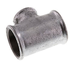 Rp 1 1/2'' x Rp 1'' T de hierro fundido galvanizado 25 Bar