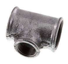 Rp 1 1/2'' x Rp 1'' T de hierro fundido galvanizado 25 Bar