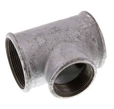 Rp 2'' x Rp 1 1/2'' T de hierro fundido galvanizado 25 Bar