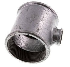 Rp 2 1/2'' x Rp 3/4'' T de hierro fundido galvanizado 25 Bar