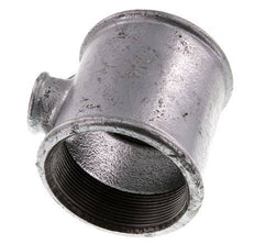 Rp 2 1/2'' x Rp 3/4'' T de hierro fundido galvanizado 25 Bar