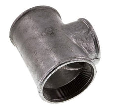 Rp 3'' x Rp 2 1/2'' T de hierro fundido galvanizado 25 Bar