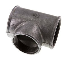 Rp 3'' x Rp 2 1/2'' T de hierro fundido galvanizado 25 Bar