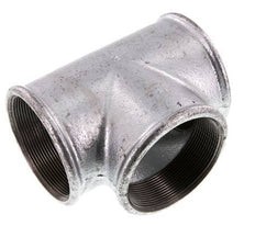 Rp 3'' T de hierro fundido galvanizado 25 Bar