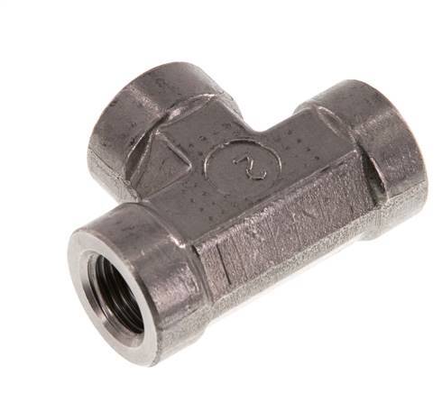 G 1/4'' T de acero inoxidable 350 Bar - Hidráulica