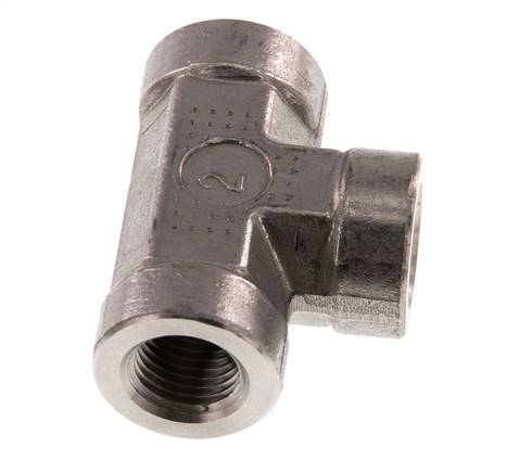 G 1/4'' T de acero inoxidable 350 Bar - Hidráulica