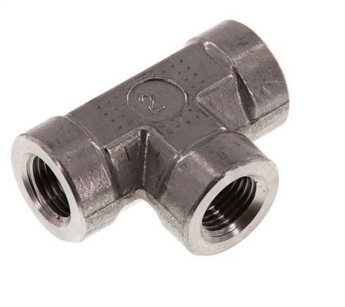 G 1/4'' T de acero inoxidable 350 Bar - Hidráulica