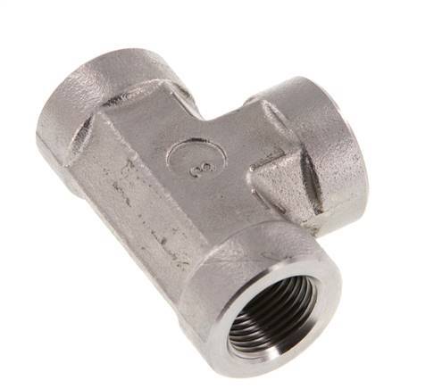 G 3/8'' T de acero inoxidable 250 Bar - Hidráulica