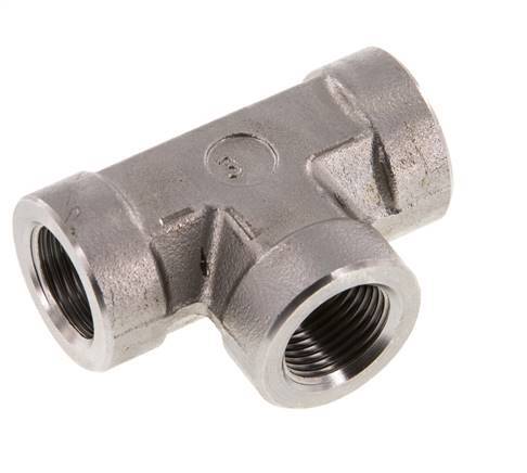G 3/8'' T de acero inoxidable 250 Bar - Hidráulica