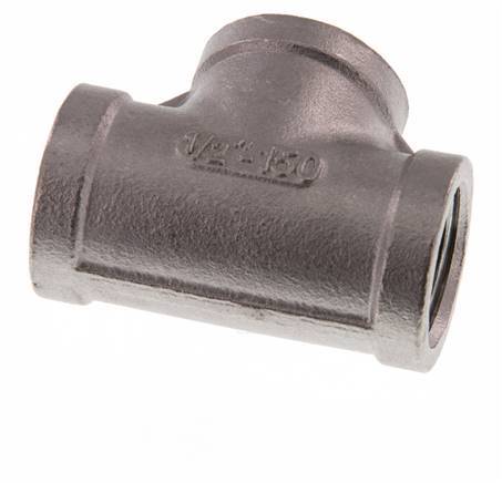 1/2'' NPT T de acero inoxidable 16 Bar