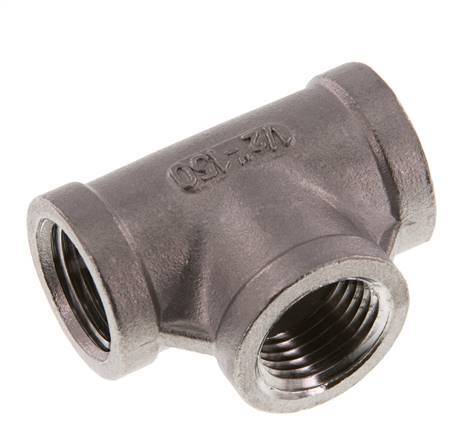 1/2'' NPT T de acero inoxidable 16 Bar