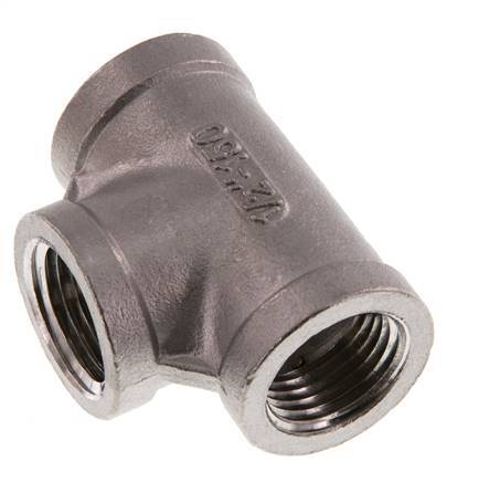 1/2'' NPT T de acero inoxidable 16 Bar