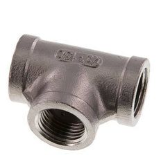 Rp 1/2'' Tee de acero inoxidable 16 Bar