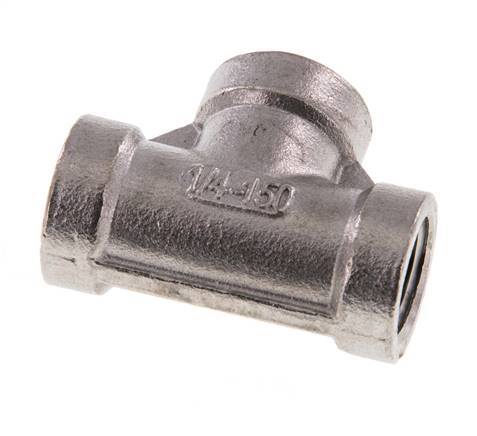 1/4'' NPT T de acero inoxidable 16 Bar