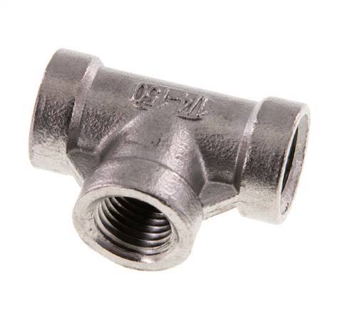 1/4'' NPT T de acero inoxidable 16 Bar