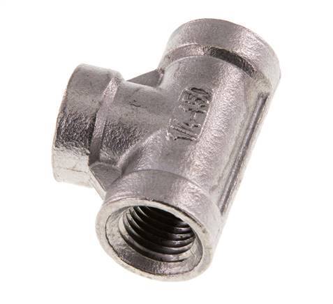 1/4'' NPT T de acero inoxidable 16 Bar