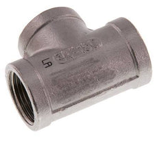 Rp 3/4'' Tee de acero inoxidable 16 Bar
