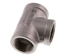 Rp 3/4'' Tee de acero inoxidable 16 Bar