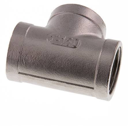 1'' NPT T de acero inoxidable 16 Bar