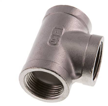 1'' NPT T de acero inoxidable 16 Bar