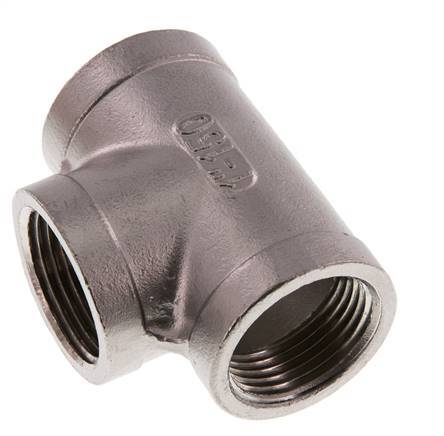 1'' NPT T de acero inoxidable 16 Bar
