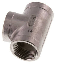 Rp 1'' Tee de acero inoxidable 16 Bar