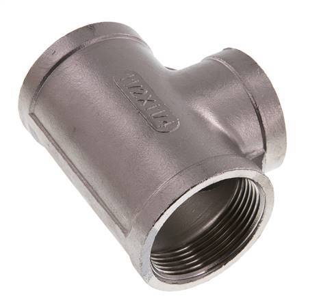Rp 1 1/2'' x Rp 1 1/4'' T de acero inoxidable 16 Bar