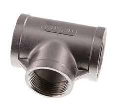 Rp 1 1/2'' x Rp 1 1/4'' T de acero inoxidable 16 Bar
