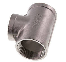 Rp 1 1/2'' x Rp 1 1/4'' T de acero inoxidable 16 Bar
