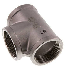 Rp 1 1/2'' Tee de acero inoxidable 16 Bar