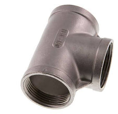 Rp 1 1/4'' Tee de acero inoxidable 10 Bar