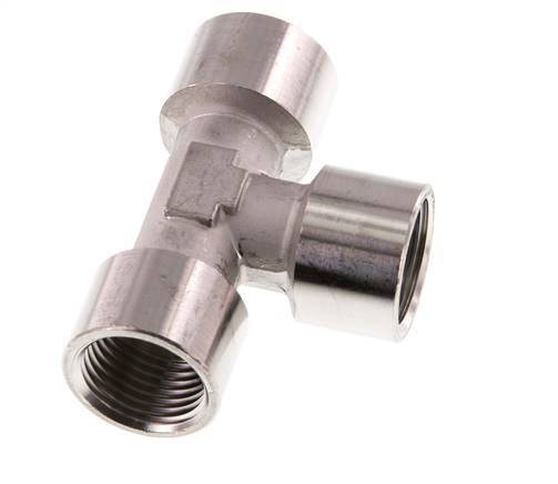 G 1/2'' Tee de acero inoxidable 150 Bar